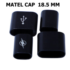 Metal Cap 18.5mm Black