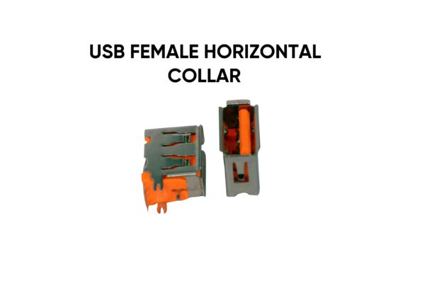 USB Female Horizontal Collar