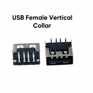 USB Female Vertical Collar